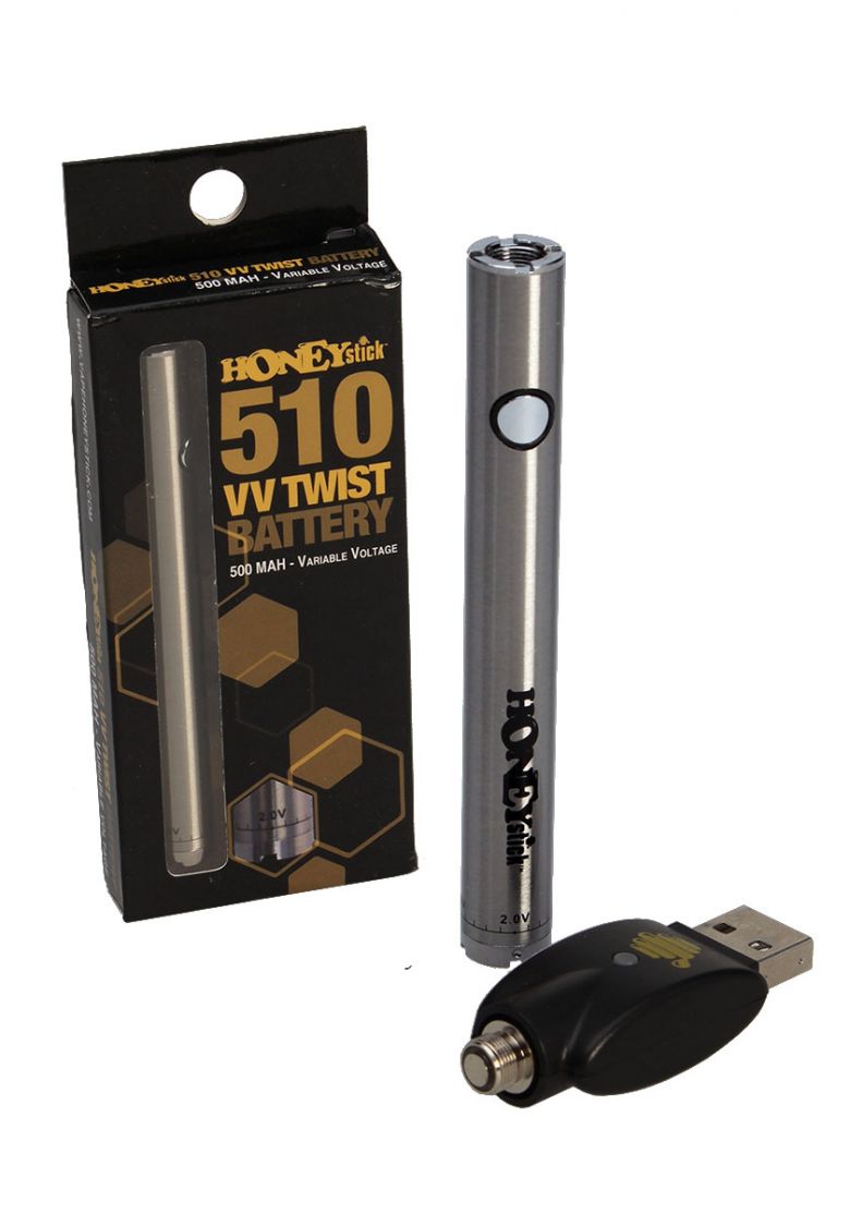 Honey Stick 510 VV Battery-BLACK Accessories Batteries