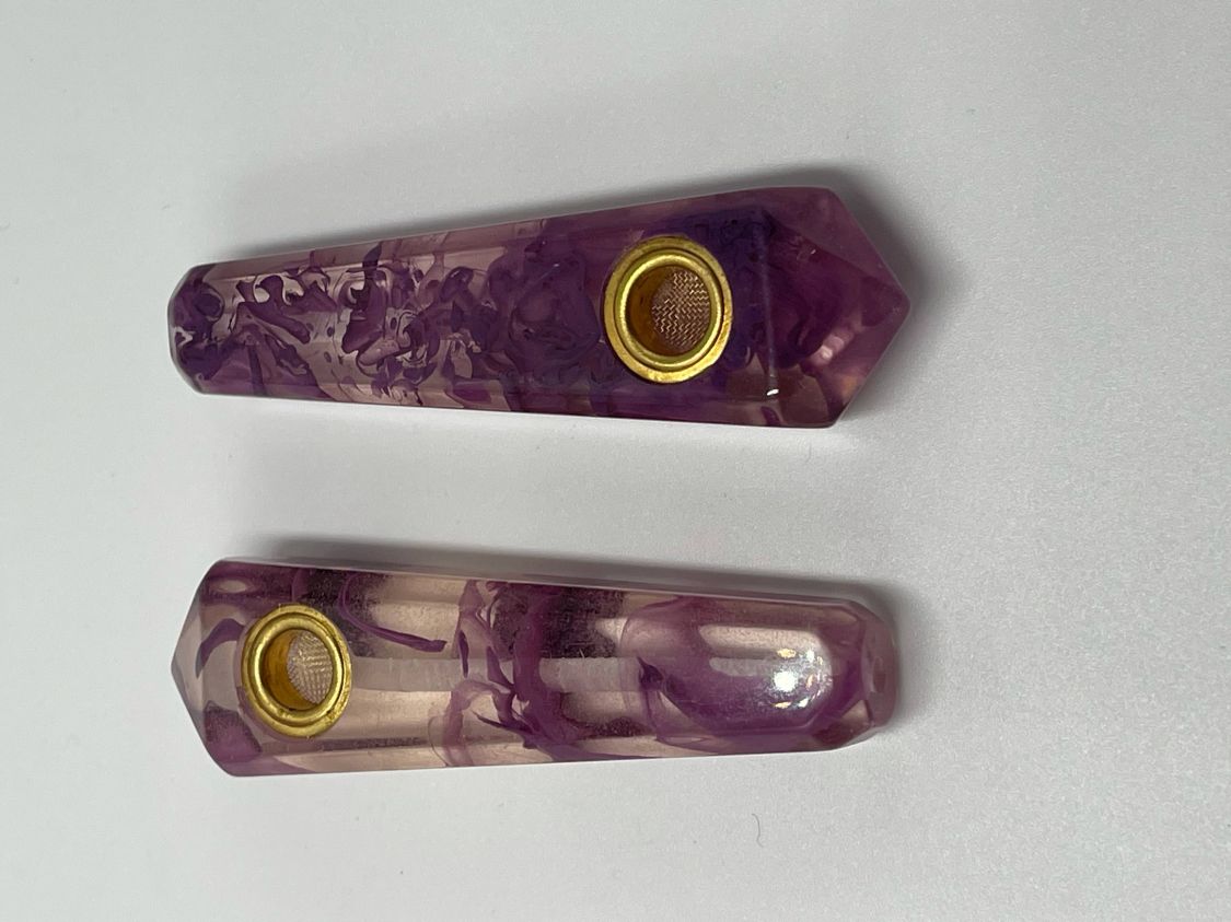  Small Purple Glass Accessories Glassware