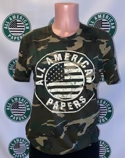 All American AA Camo T-Shirt Accessories Gear