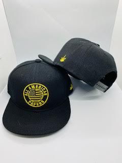 All American All American Black & Gold Hat Accessories Gear