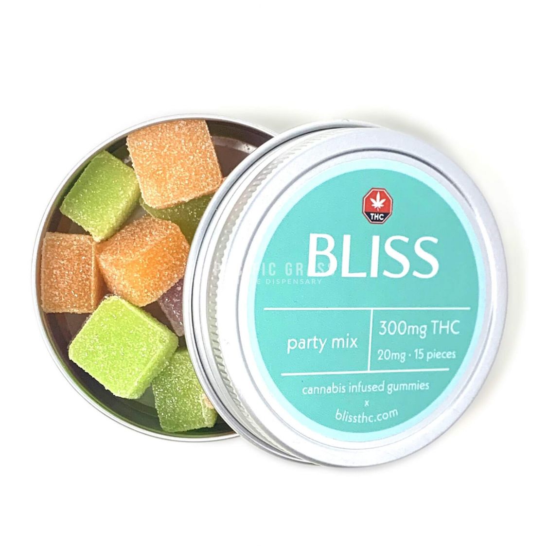 BLISS PARTY MIX - 250MG Edibles Gummies