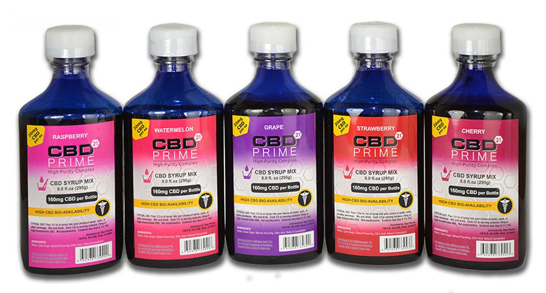 CBD Prime Syrup Watermelon 160mgCBD Prime Syrup Mix Tinctures Syrup