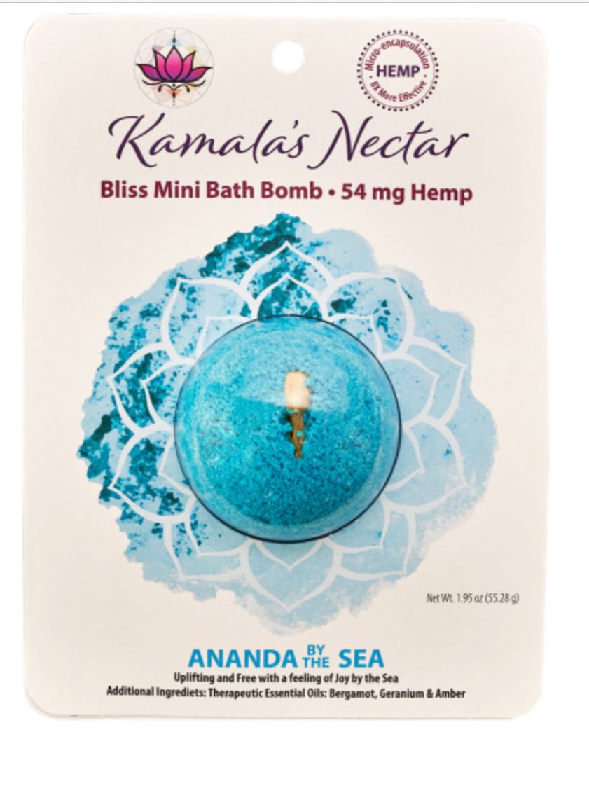 BUY ONE GET ONE Amanda by the Sea Bliss Mini Bath Bomb 54 mg Topicals Bath Products