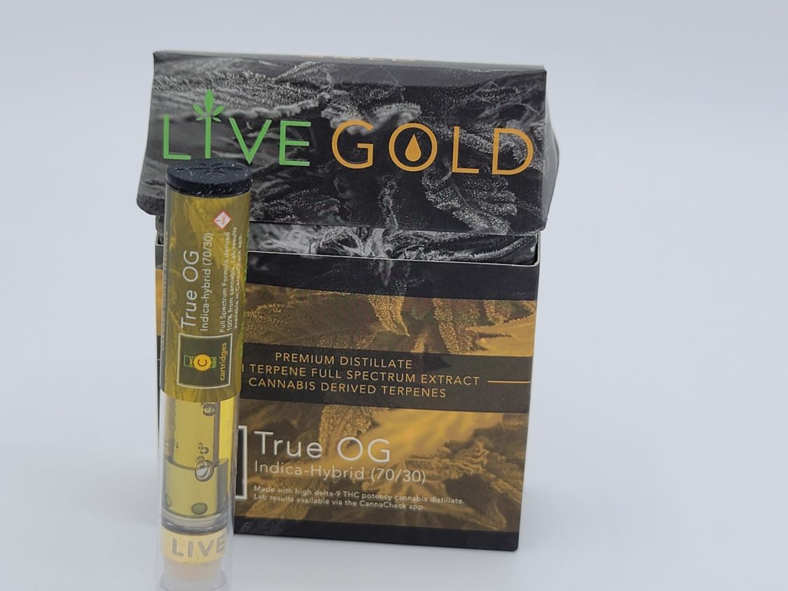 live gold LIVE GOLD (true OG) Cartridges Cartridge