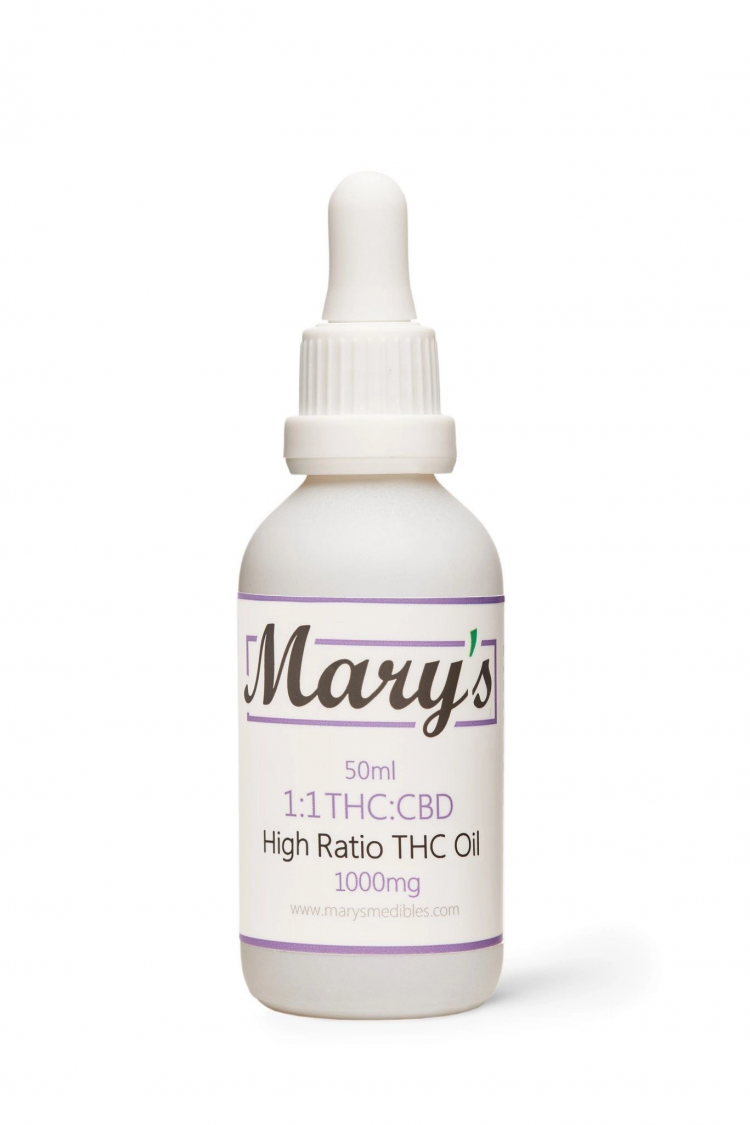 Mary’s THC|CBD 1:1 (High Dose) – 1000mg Tinctures Tincture