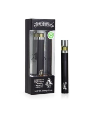 Heavy Hitters Ultra Potent Strawberry Cough 0.3g All In One Vaporizers Disposable