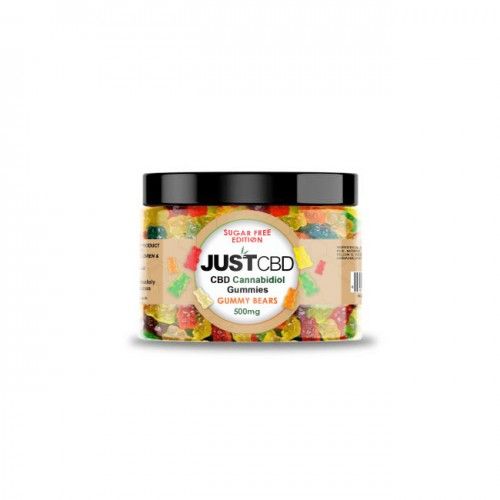 JustCBD JustCBD Sugar Free Gummies Bears 500MG Misc. CBD Edibles
