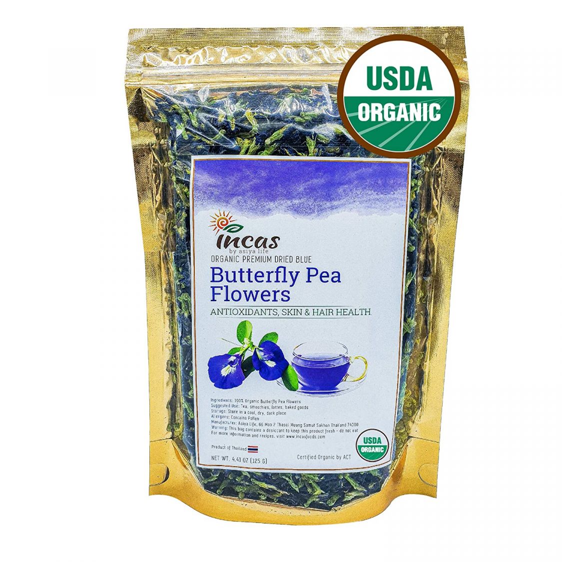  Organic Butterfly Pea Flower Tea Drinks Tea