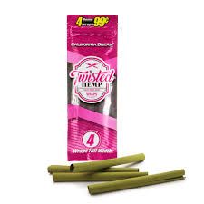 Twisted hemp Wraps 4 FOR .99  CAILFORNIA DREAM Accessories Paper / Rolling Supplies