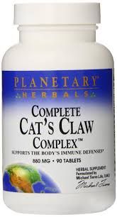 PLANETARY HERBALS Complete Cats Claw Complex 880 mg - 90 Tablets Capsules / Tablets Capsule