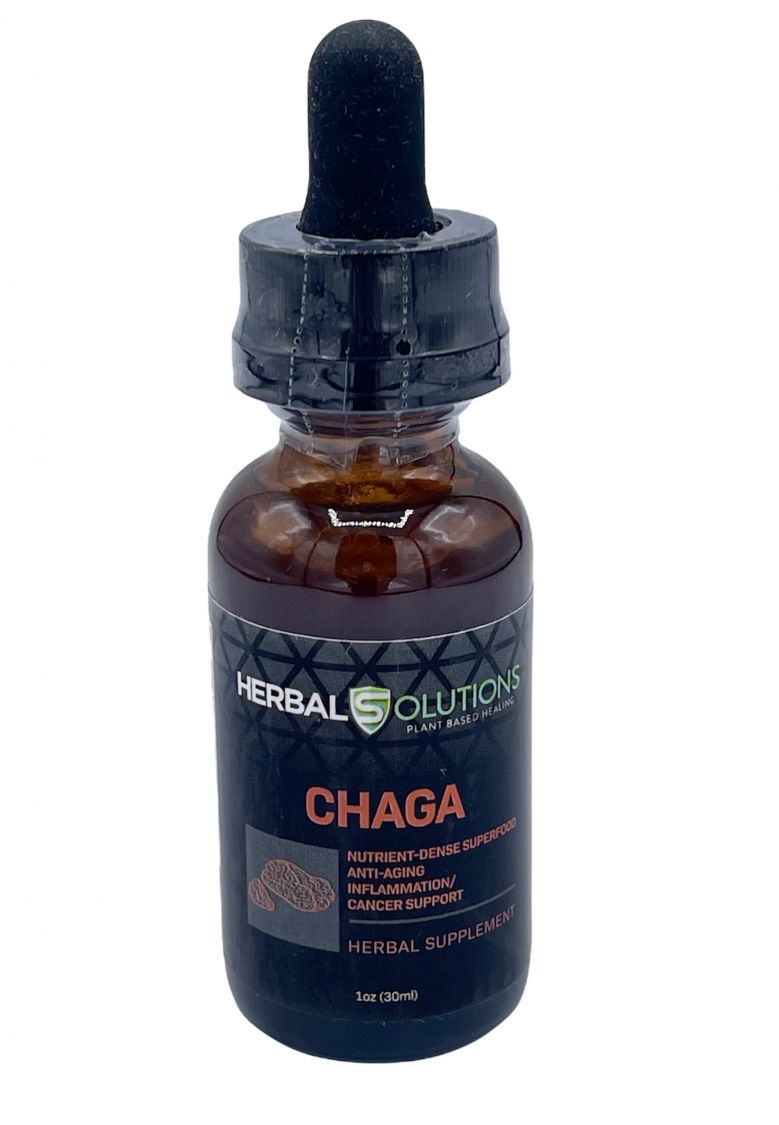 Herbal Solutions Chaga Tinctures Tincture