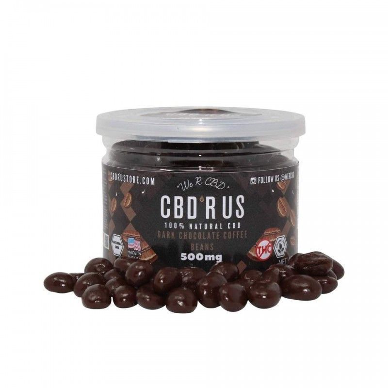 CBD R US CBD R US Dark Chocolate Coffee Beans 500MG Misc. CBD Edibles