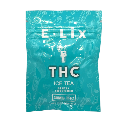 High Voltage Extracts E-Lix Drink Mixes – Ice Tea (30mg THC) Drinks Elixir
