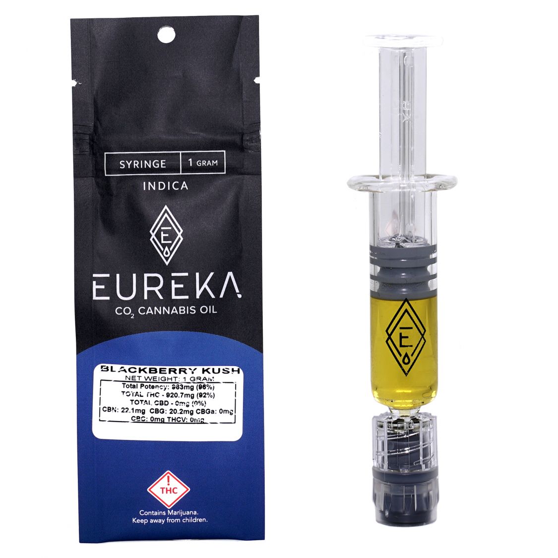 Eureka Blackberry Kush Concentrates Oil