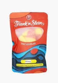Frank'n Stein Peach Hearts - 500MG Edibles Gummies