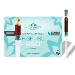 Get Zen High THC RSO – Full Spectrum Cannabis Oil Concentrates RSO