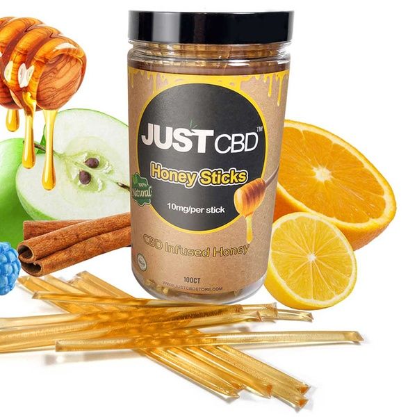 JustCBD JustCBD Honey Stick 10mg Per Stick Misc. CBD Edibles