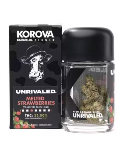 Korova Unrivaled - Melted Strawberries, 3.5g Flower Sativa
