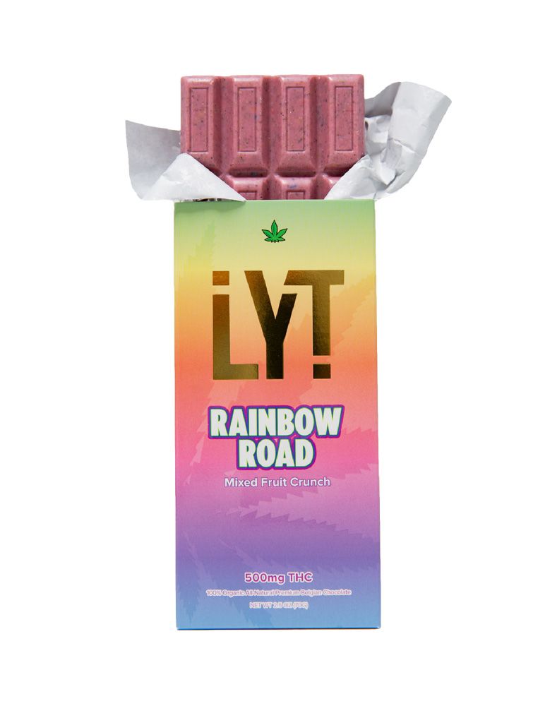 LYT Rainbow Road 500mg - 5 for $100 Edibles Chocolates