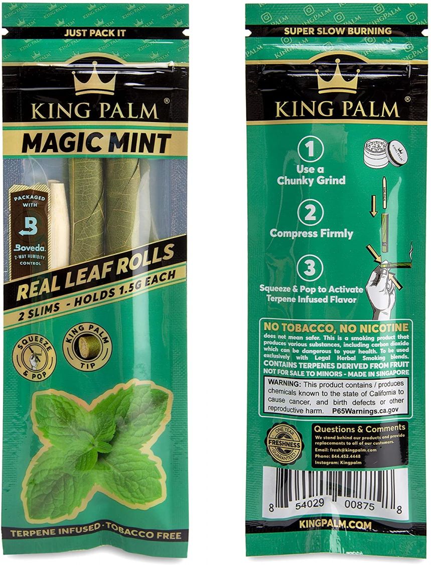 King Palm King Palm Magic Mint Accessories Paper / Rolling Supplies