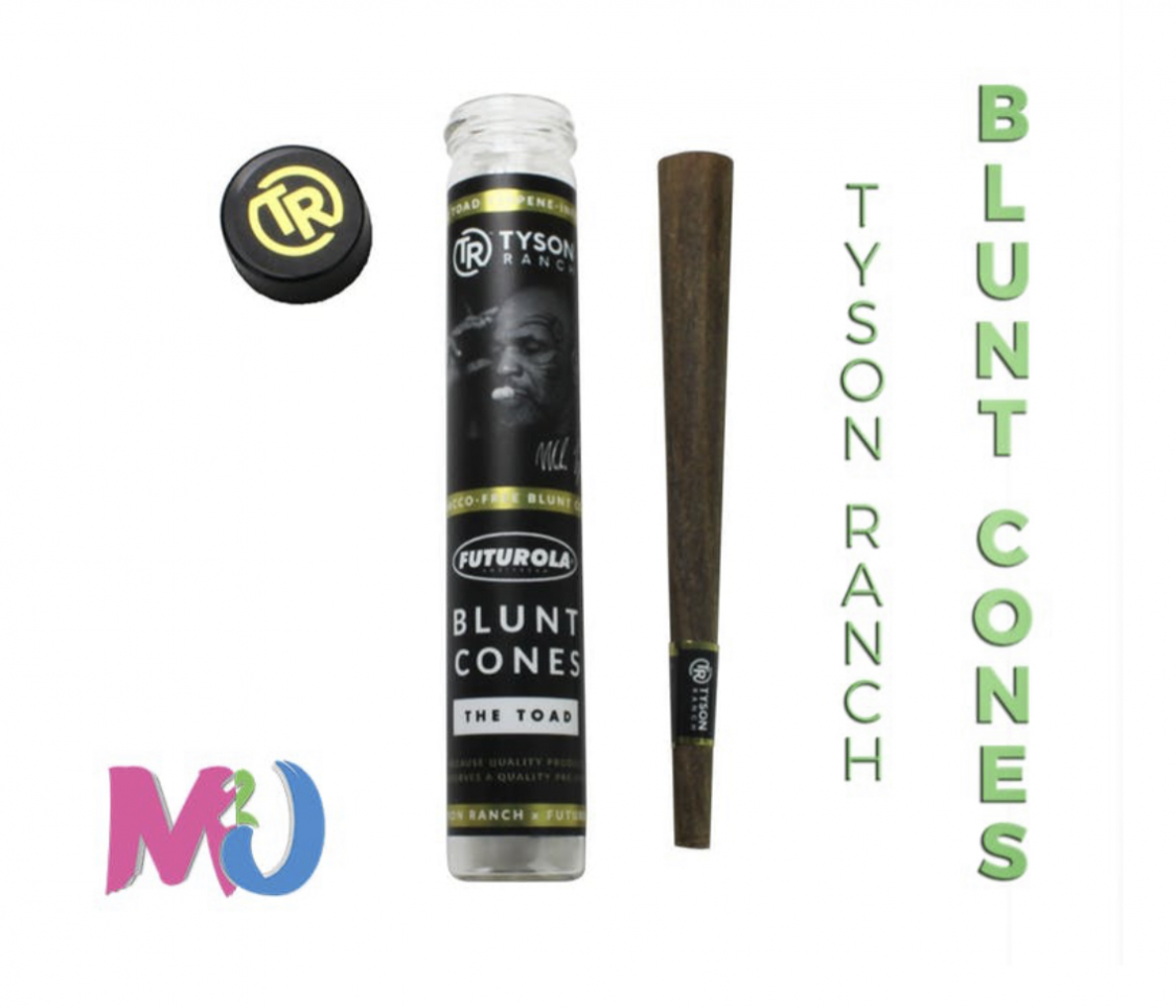  "Mike Tyson" Terpene-Infused Blunt Cones Accessories Paper / Rolling Supplies