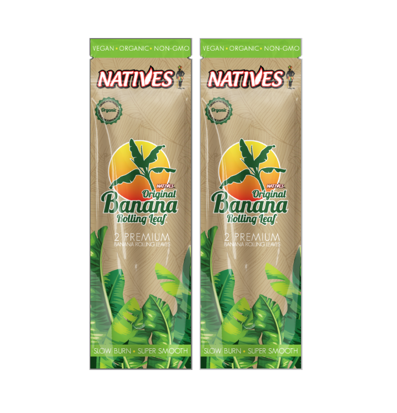 Natives Natives Banana Rolling Leaf - 1 Pack Merch Rolling Papers
