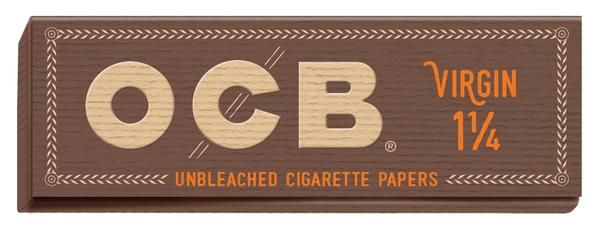 OCB OCB Virgin 1-1/4 papers Accessories Paper / Rolling Supplies