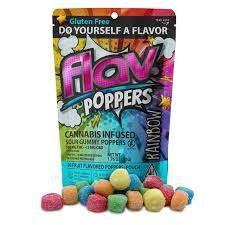 Flav Rainbow Poppers Edibles Gummies