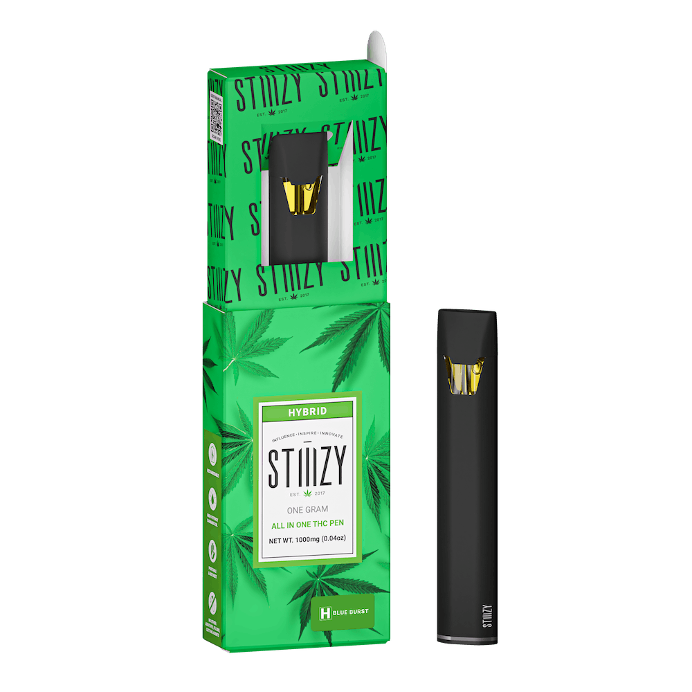 STIIIZY Blue Burst All-In-One THC Pen Vaporizers Disposable