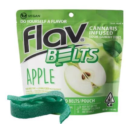 Flav Belt - Apple 100mg Edibles Gummies