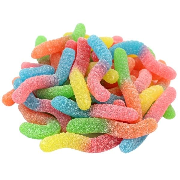 Mighty Munchies Mighty Munchies Multi-Flavored Worms 1200 mg Edibles Edible