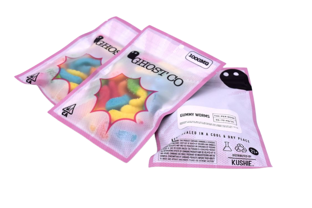 Ghost Co Gummy Worms 1000mg  