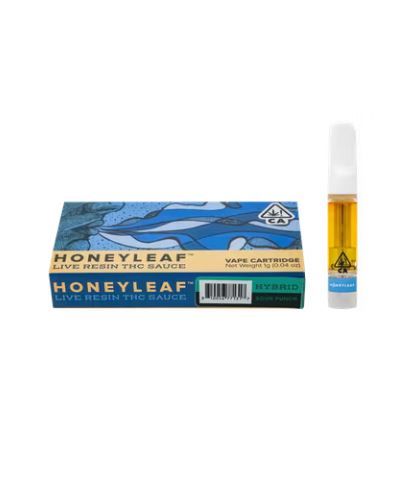 Honeyleaf PINEAPPLE SORBET - 1G LIVE RESIN CARTRIDGE - HYBRID Cartridges 510 Thread