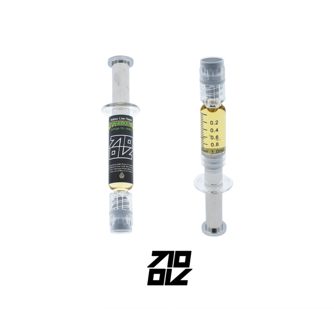 710 Oil Skywalker OG Live Resin THC Syringe Concentrates Syringes
