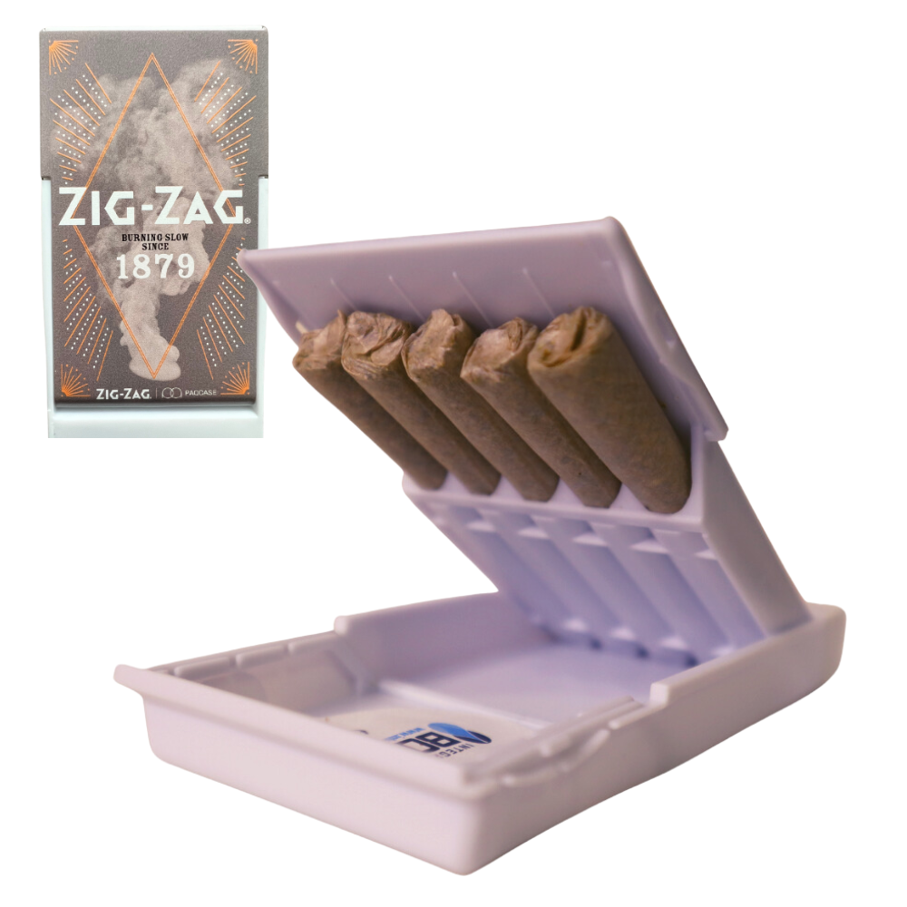  ZIG ZAG PRE ROLL CASE +( 5 KING SIZE PRE ROLLS) Pre-rolls Preroll