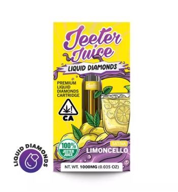 Jeeter Jeeter Juice Liquid Diamonds - Limoncello Cartridges 510 Thread