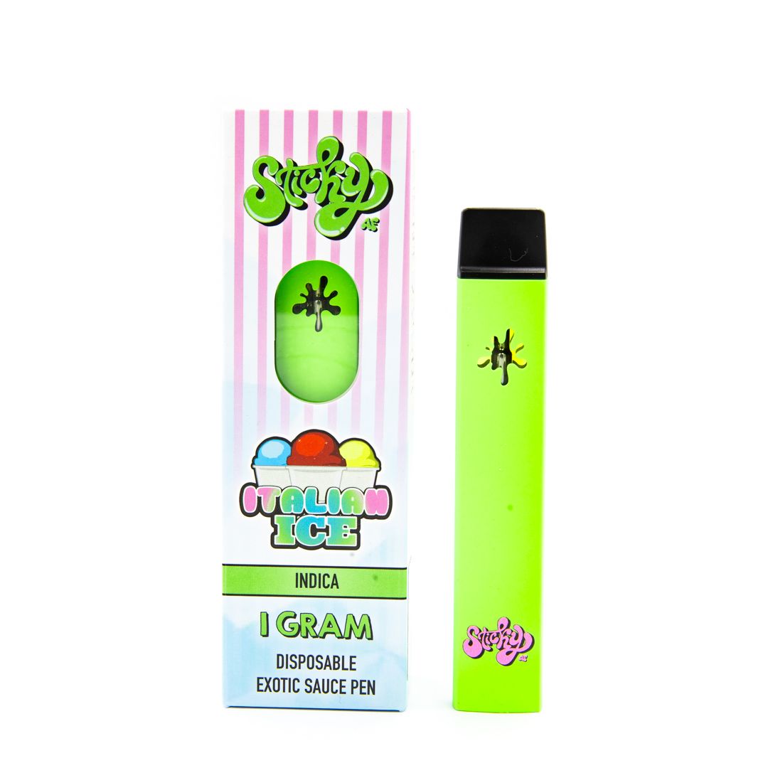 Sticky AF Italian Ice Vaporizers Disposable