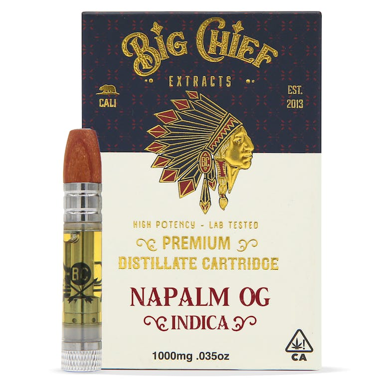Big Chief Napalm OG Cartridges 510 Thread