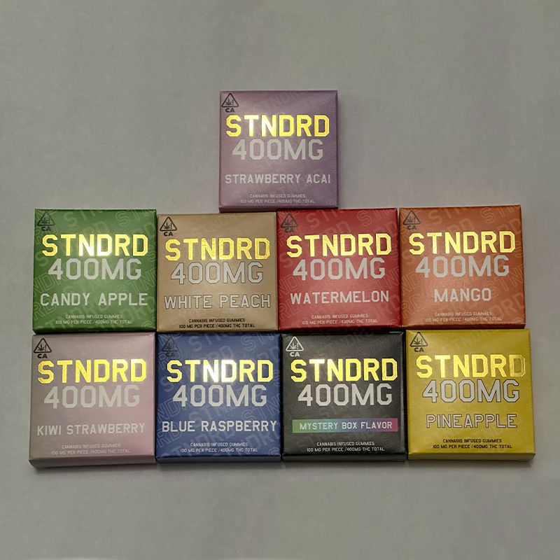 STNDRD Indica Mango 400mg Edibles Gummies