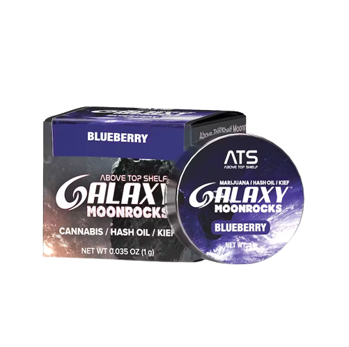 Galaxy Blueberry Moonrocks 3.5g Concentrates Moon Rocks