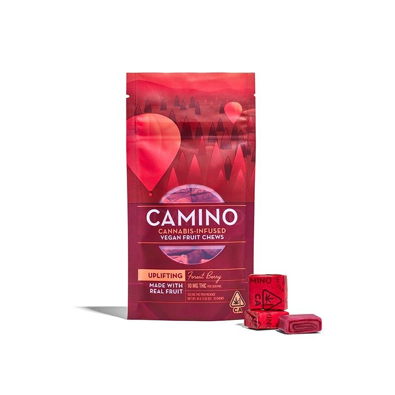Kiva Confections Camino - Forest Berry 'Uplifting' Chews Edibles Chews