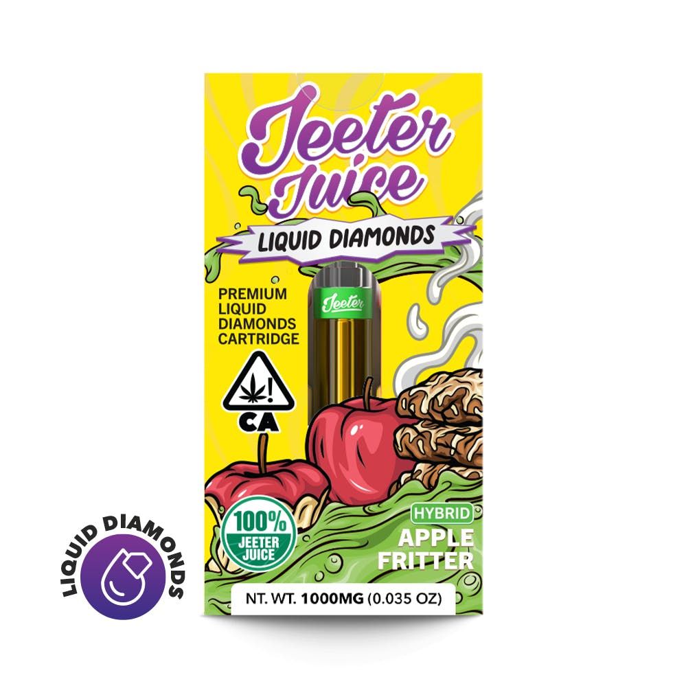 Jeeter Apple Fritter Liquid Diamonds Cartridge Cartridges 510 Thread