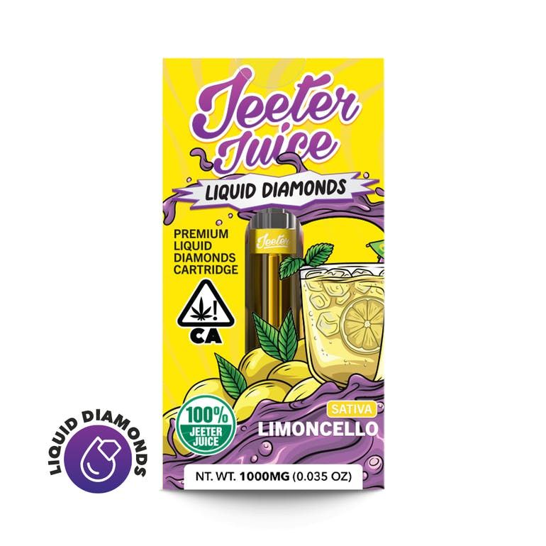 Jeeter Limoncello Liquid Diamonds Cartridge Cartridges 510 Thread