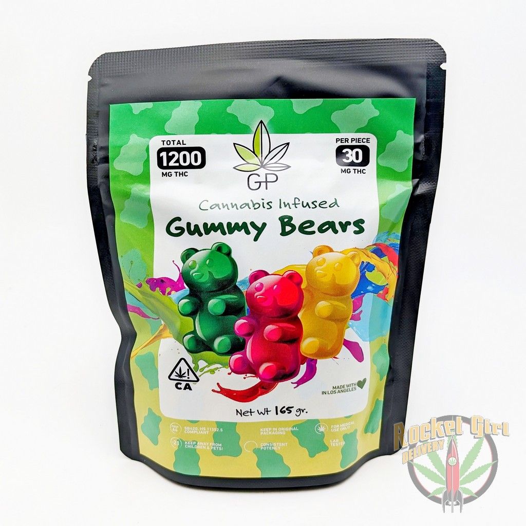 Green Privilage 1200mg Gummy Bears Edibles Gummies
