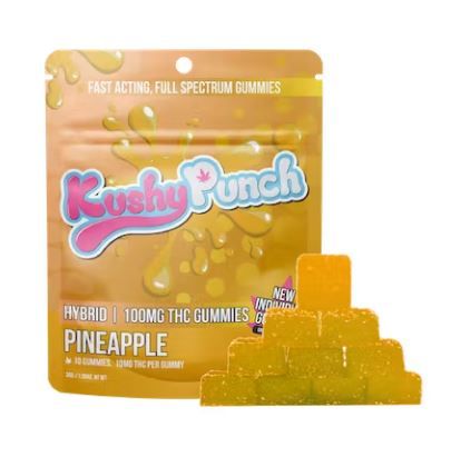 Kushy Punch Kushy Punch Hybrid Pineapple - Individuals Edibles Gummies