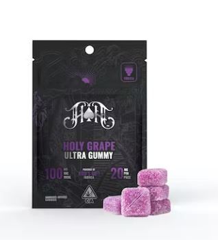 Heavy Hitters Ultra Potent Infused Gummy - Holy Grape (I) Edibles Gummies