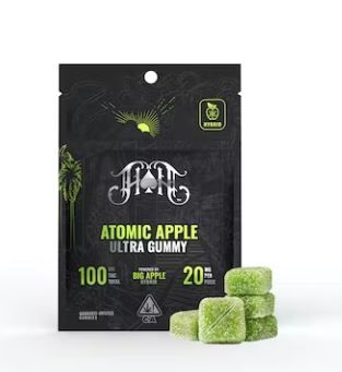 Heavy Hitters Ultra Potent Infused Gummy - Atomic Apple (H) Edibles Gummies