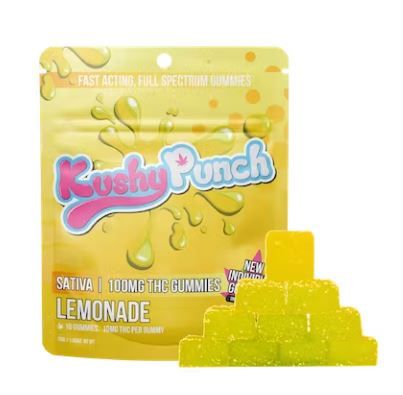 Kushy Punch Kushy Punch Sativa Lemonade - Individuals Edibles Gummies