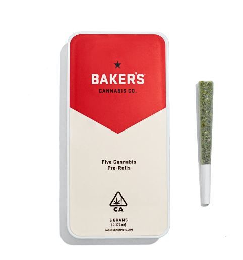 Baker's Cannabis Tres Leches [5g 5-Pack Pre-Rolls] Pre-rolls Preroll