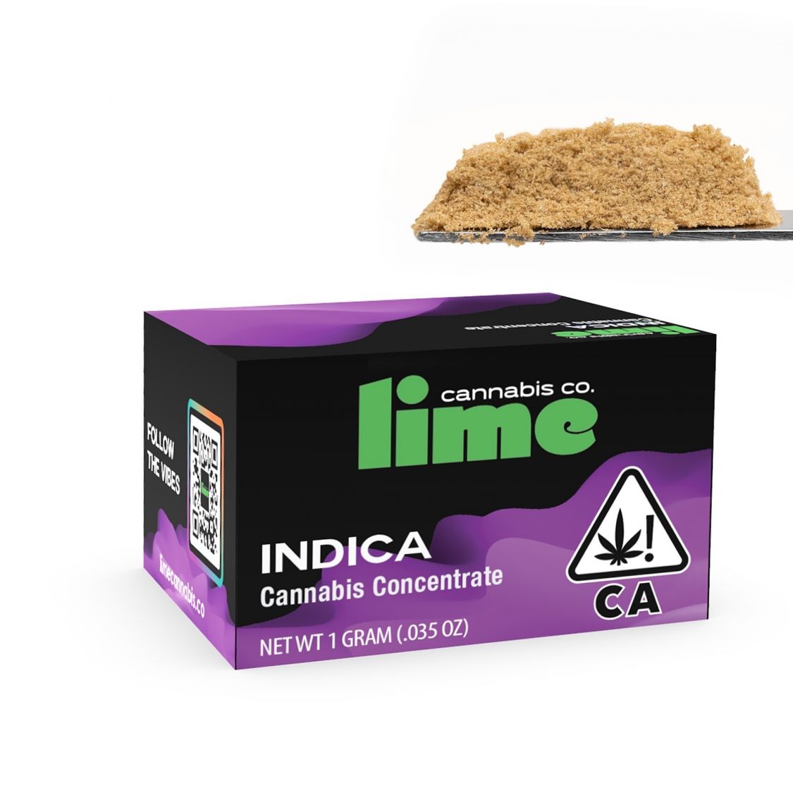 Lime Tahoe Fatty Ice Water Hash Concentrates Ice Water Hash